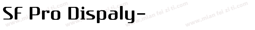 SF Pro Dispaly字体转换